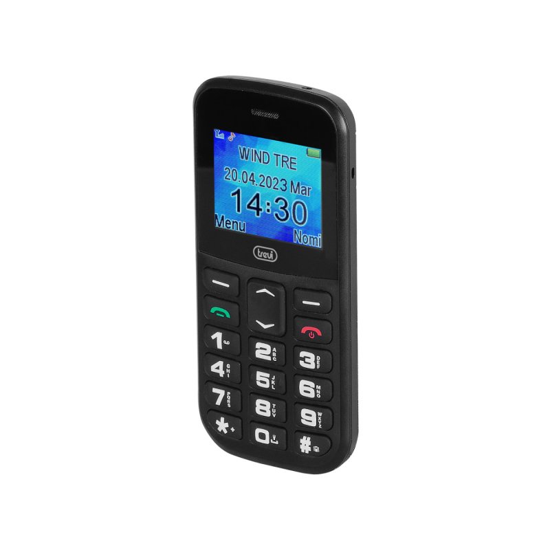 Trevi Max 20 4.5 cm (1.77") 160 g Black Senior phone