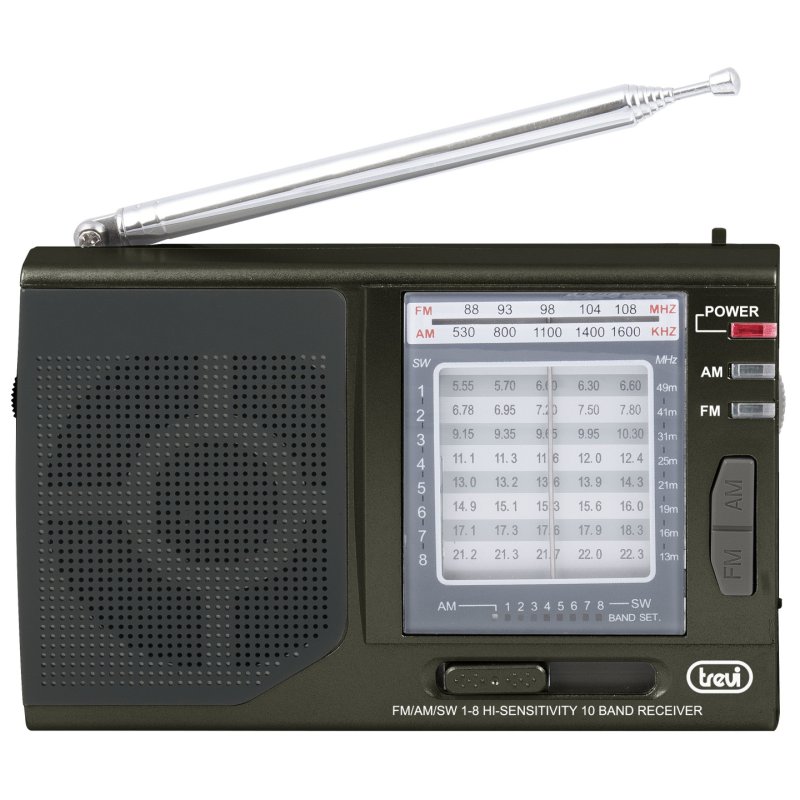 RADIO TREVI MB 728 PORTABLE MULTIBAND RADIO ESTILO RETRO BLACK
