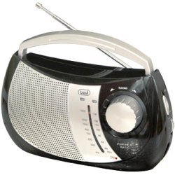 RADIO TREVI RA 764 PORTABLE AM/FM RADIO BLACK