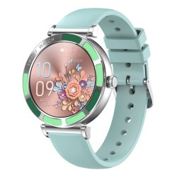 Trevi T-FIT 245 L 3,23 cm (1.27") IPS 41 mm Numérique Écran tactile Vert, Métallique