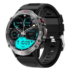 Trevi T-FIT 510 A 3,63 cm (1.43") AMOLED Numérique 466 x 466 pixels Écran tactile Noir