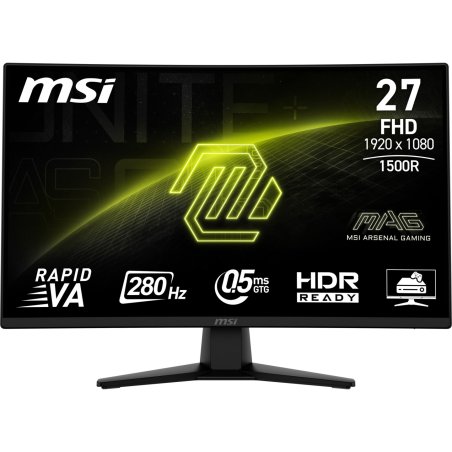 MSI MAG 274CXF computer monitor 68.6 cm (27") 1920 x 1080 pixels Full HD Black