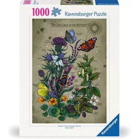 Ravensburger 12.001.435 puzzle Jeu de puzzle 1000 pièce(s) Flora