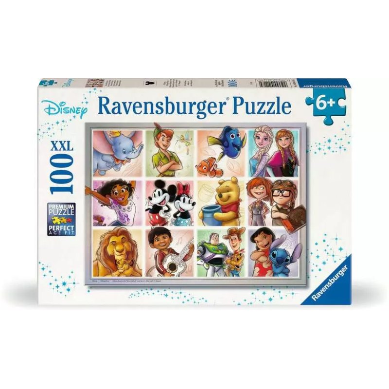 Ravensburger - Disney Multicharacter 100p XXL - (12004118)