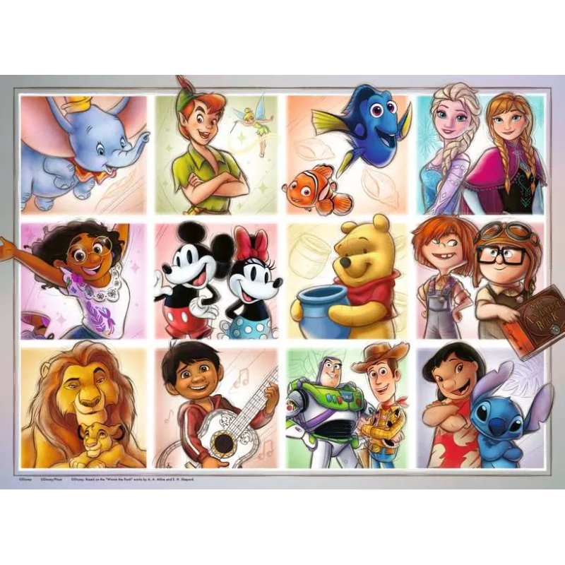 Ravensburger 12.004.118 puzzle Jeu de puzzle 100 pièce(s) Dessins animés