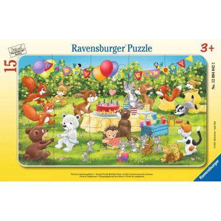 Ravensburger 12.004.042 puzzle Jeu de puzzle 15 pièce(s) Animaux