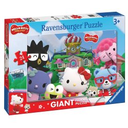 Ravensburger - Hello Kitty Giant Floor Puzzle 24p - (12004076)
