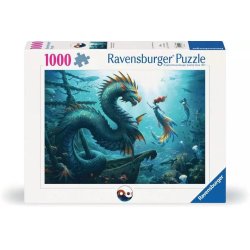 Ravensburger - Enchanted Depths Dragon Mermaid - 1000p (12001434)