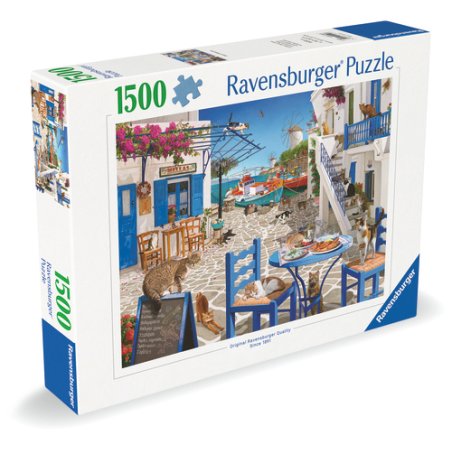 Ravensburger - Cats Of Mykonos - 1500p (12001450)