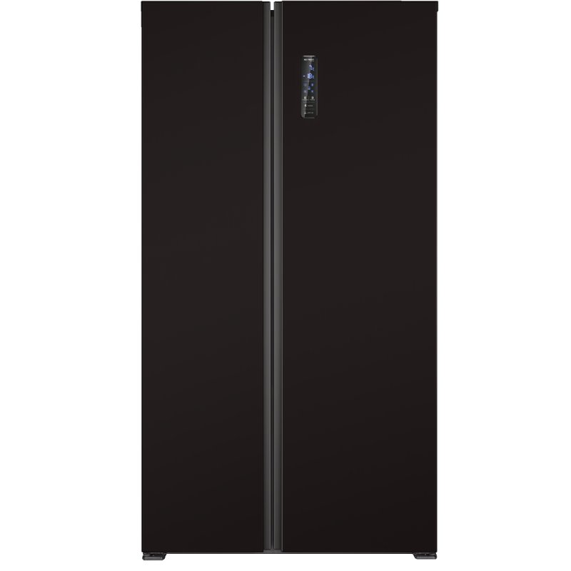 Bomann Kombi SBS frigo américain Pose libre 442 L E Noir