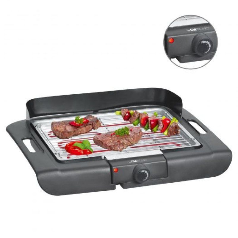 Clatronic BQ 3507 Grill Tabletop Electric Black 2000 W
