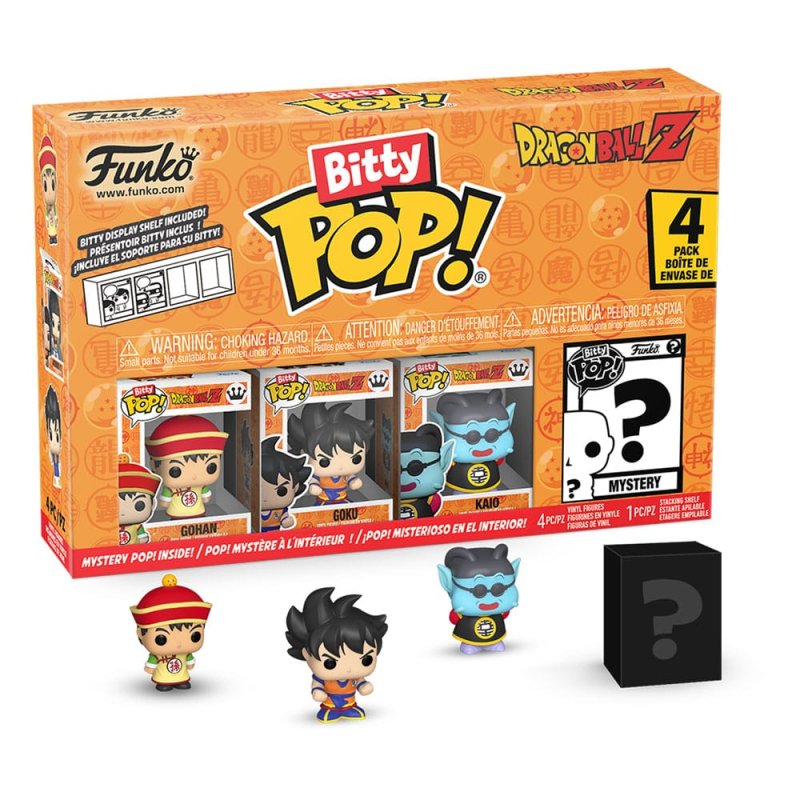 Dragon Ball pack 4 figurines Bitty POP! Vinyl Cell (First Form) 2,5 cm