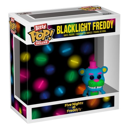 Five Nights at Freddy's Display (12) pack 4 figurines Bitty POP! Deluxe Vinyl Freddy w/Stage 2,5 cm