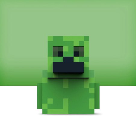 Numskull - Mini TUBBZ Canard de bain - Minecraft - Creeper (Édition baignoire) - 8cm