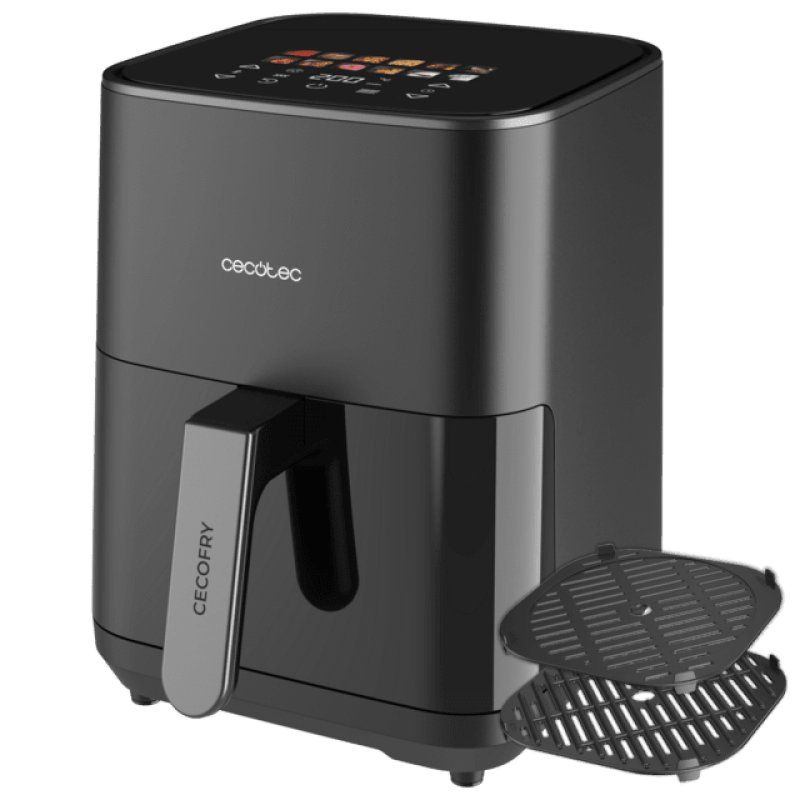 Cecotec Cecofry&Grill Duoheat 4000 Single 4 L Stand-alone 1900 W Hot air fryer Black