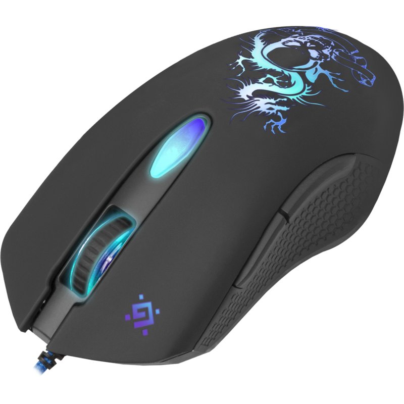 Defender GM-090L souris Jouer Droitier USB Type-A Optique 3200 DPI