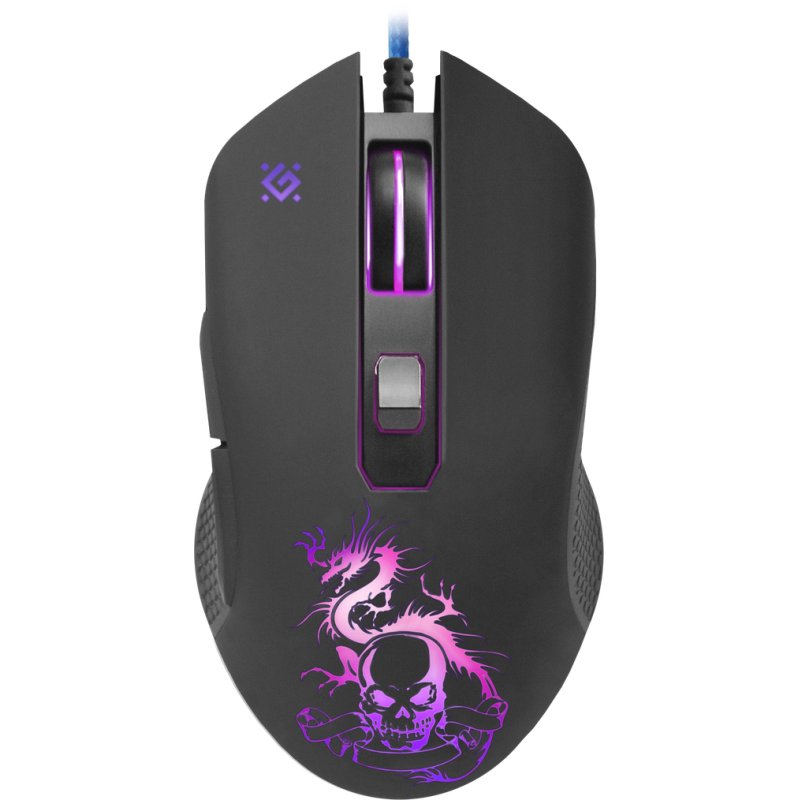 Defender GM-090L souris Jouer Droitier USB Type-A Optique 3200 DPI