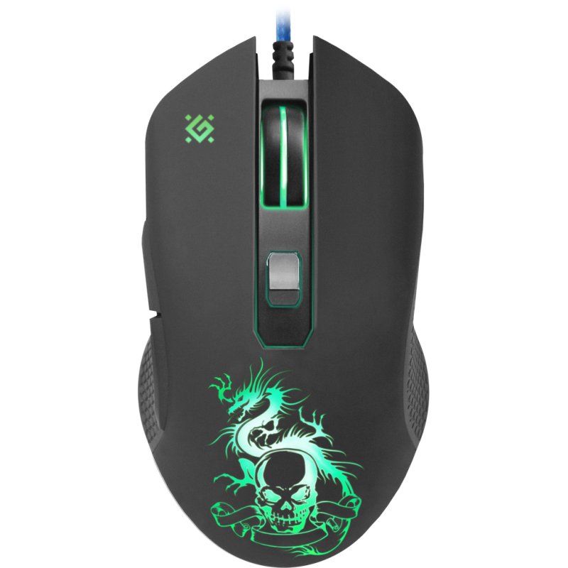 Defender GM-090L souris Jouer Droitier USB Type-A Optique 3200 DPI