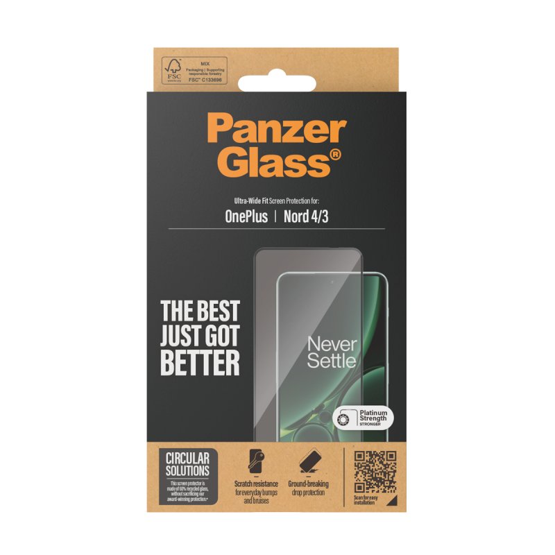 PanzerGlass PG OnePlus Nord 4 Protection d'écran transparent 1 pièce(s)