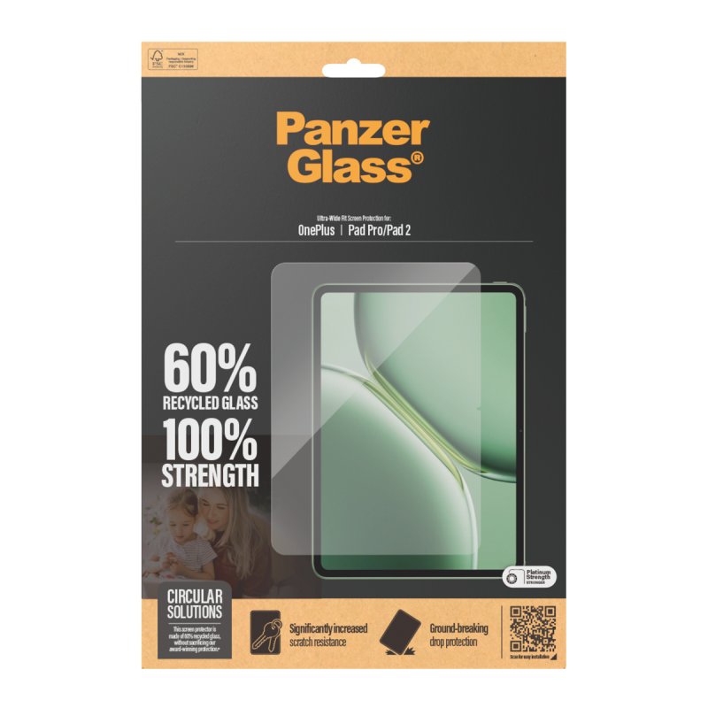 PanzerGlass - Screen Protector - OnePlus Pad Pro/Pad 2