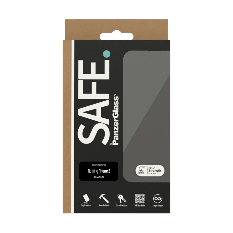 PanzerGlass SAFE SCRN NOTHING PHONE2 UWF Protection d'écran transparent 1 pièce(s)