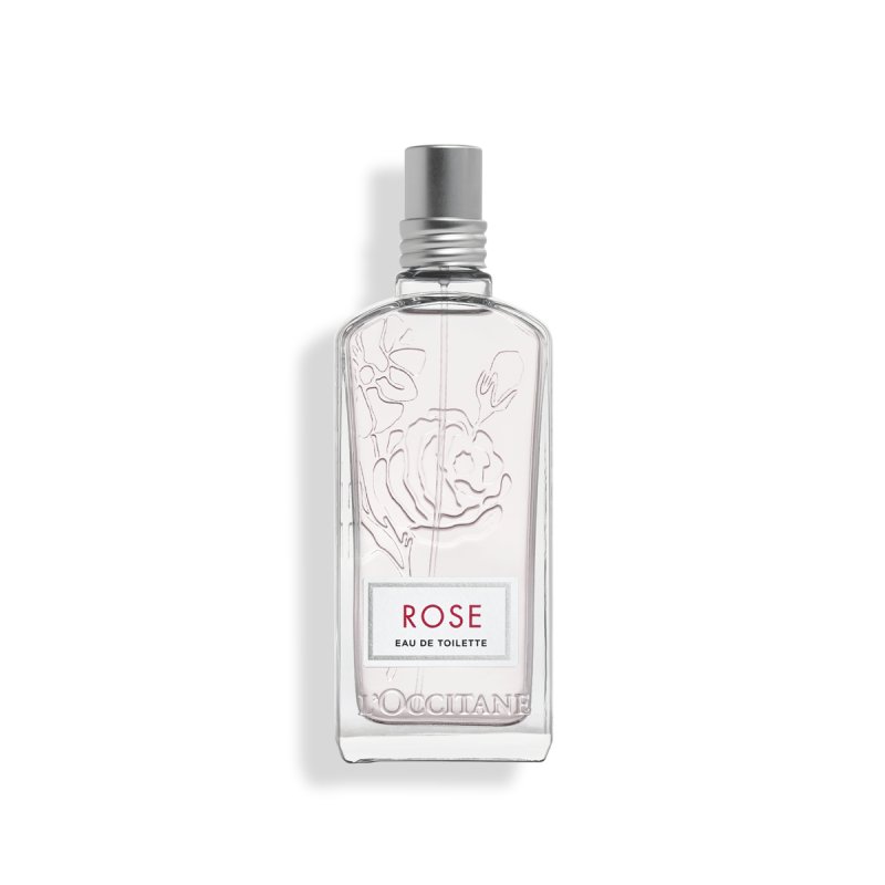 L'Occitane Rose Eau de Toilette 2.5 Fl.Oz Elegant and Tender Fragrance for Women