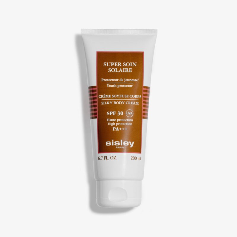 Sisley Super Soin Solaire Silky Body Cream Spf 30 200ml