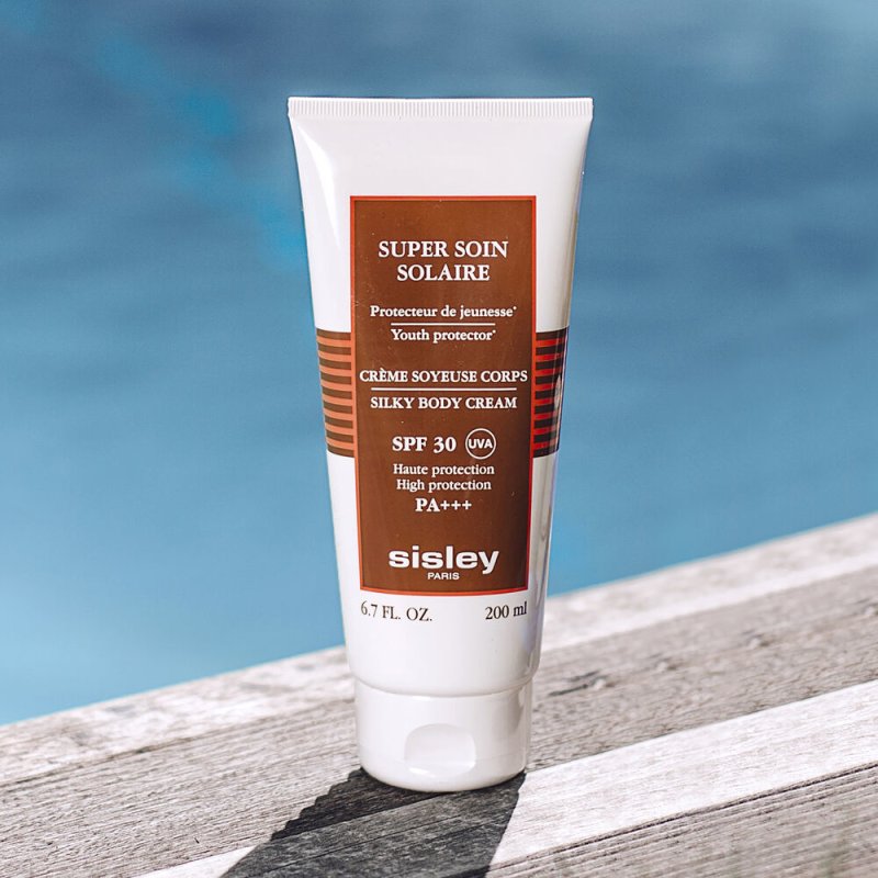 Sisley Super Soin Solaire Silky Body Cream Spf 30 200ml