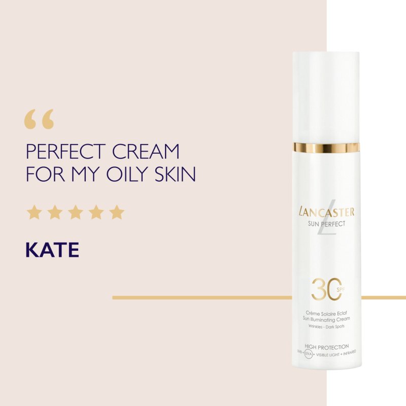 Lancaster Sun Perfect Sunscreen cream Face 30 Adults