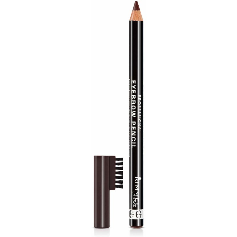 Rimmel Professional Eyebrow Pencil, 001 Dark Brown, 1.4g