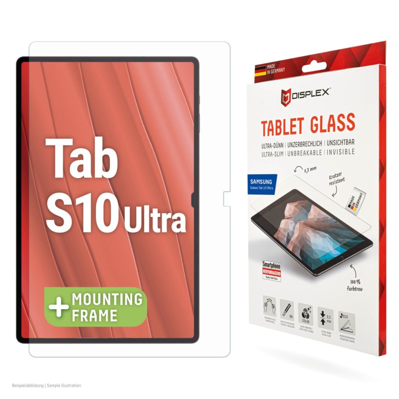 DISPLEX Tablet Glasschutzfolie für Samsung Galaxy Tab S10 Ultra