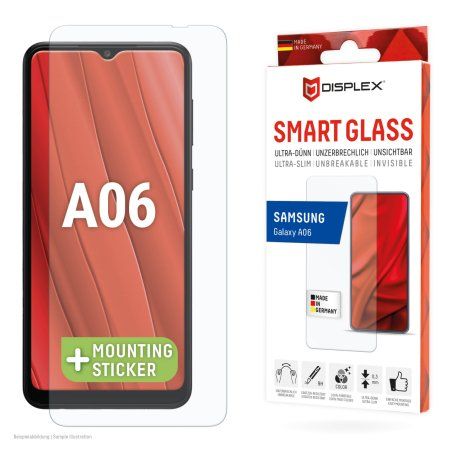 DISPLEX Smart Glasschutzfolie für Samsung Galaxy A06