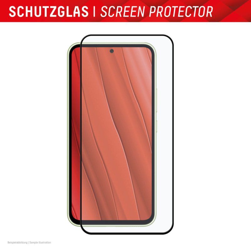 Displex Full Cover Screen Protector (10H) for Samsung Galaxy A35/A55 5G, Eco Mounting Frame, Full Cover
