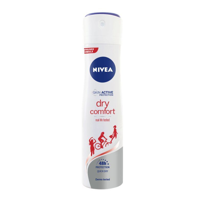 NIVEA Déodorant Anti-Transpirant Femme Spray Dry Comfort