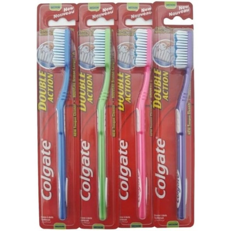 Colgate Double Action Toothbrush Medium 18cm