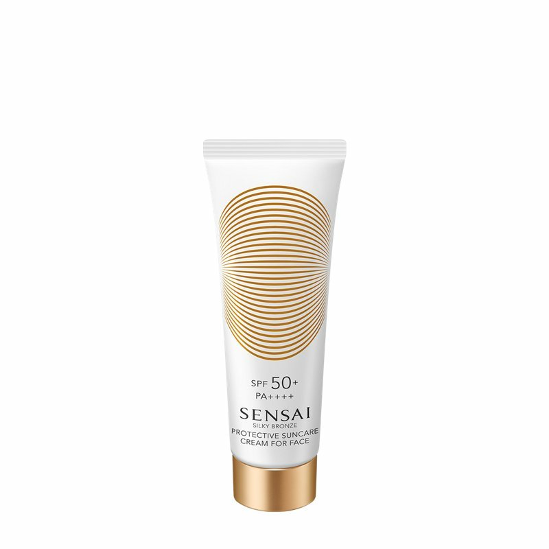 Sensai Silky Bronze Protective Suncare Cream For Face SPF50 50ml