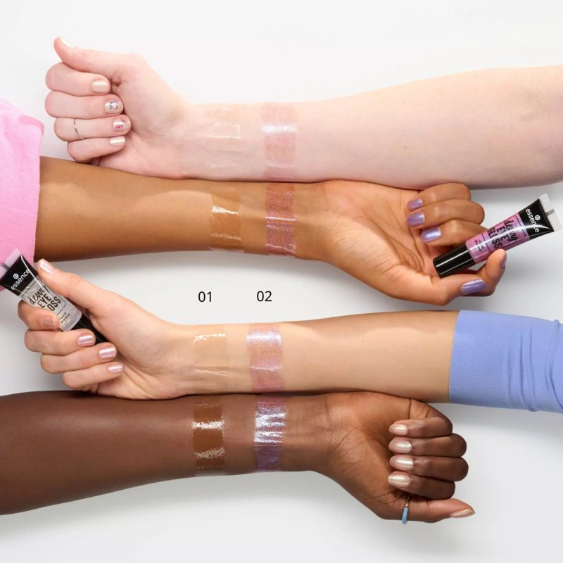 Essence 944669 eye shadow 8 ml 01 Crystal Clear Glossy