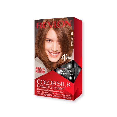 Colosilk Ammonia-Free Hair Dye 51 Light Brown