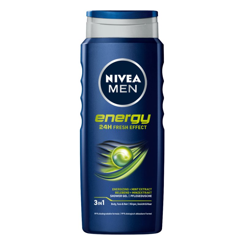 NIVEA 4005900047700 shower gel & body washes 500 ml Men Body & hair