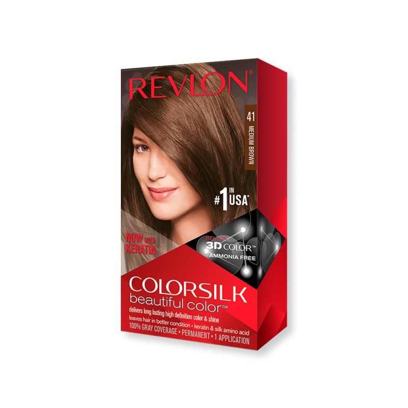 Revlon Permanent Color No.41 Medium Brown 130ml