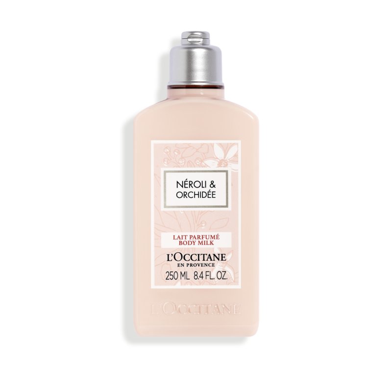 L'Occitane Neroli & Orchidee Body Milk Enchanting Floral Scent Moisturizing Soften Skin Vegan Made in France 8.40 Fl Oz