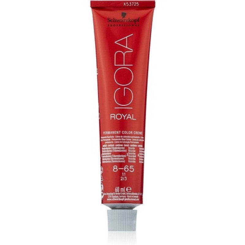 Schwarzkopf Igora Royal Premium Hair Color 8-65 Light Blonde Chocolate Gold 60ml