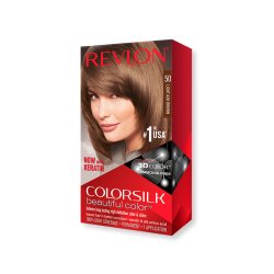 Revlon ColorSilk Beautiful Color 50 Light Ash Brown