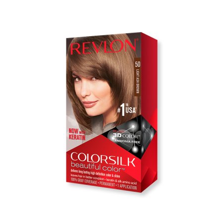 Revlon Colorsilk Natural Hair Color 5a Light Ash Brown