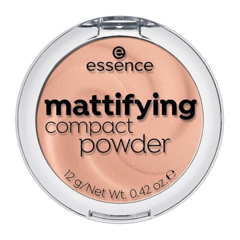 Essence Mattifying Compact Powder 12g - Perfect Beige for Combination, Dry, and Acne-Prone Skin - Vegan and