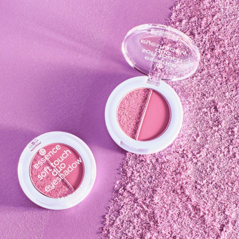 Essence Soft Touch Duo Eyeshadow 02 Berry Crush - 18 Grams