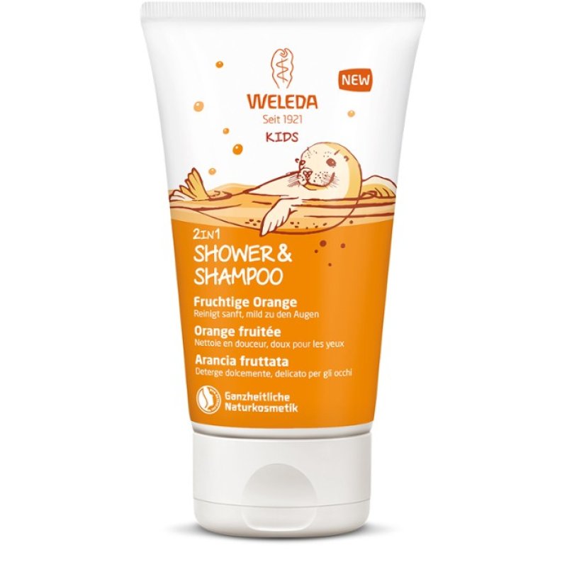 Weleda Bio Kids 2in1 Shower & Shampoo Fruity Orange 150ml