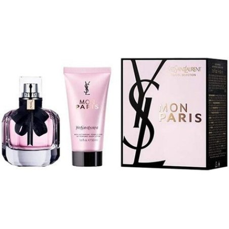 Yves Saint Laurent Mon Paris Femme Eau De Parfume 50ml Body Lotion 50ml Gift Set
