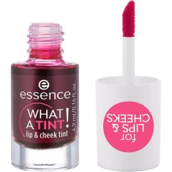 Essence What a Tint Lip & Cheek Tint Long-Lasting Liquid Blush & Lip Stain Vegan & Cruelty Free