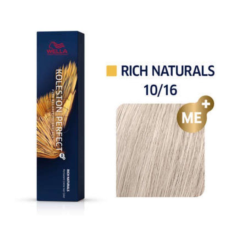 Wella Koleston Perfect ME 10/16 Light Ash Purple Blonde Hair Color 60ml